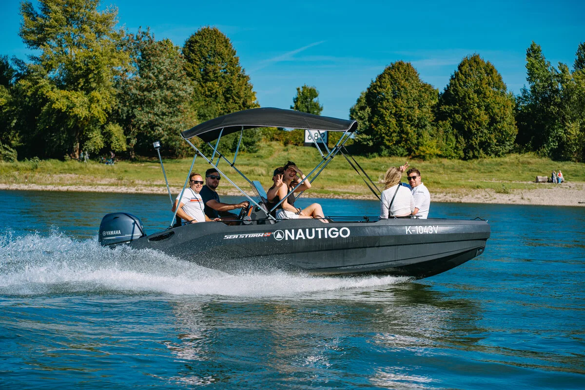 SeaStorm 17 mit 80 PS in Fahrt – Video